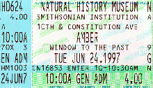 Ticket To The
 Amber Discussion Group